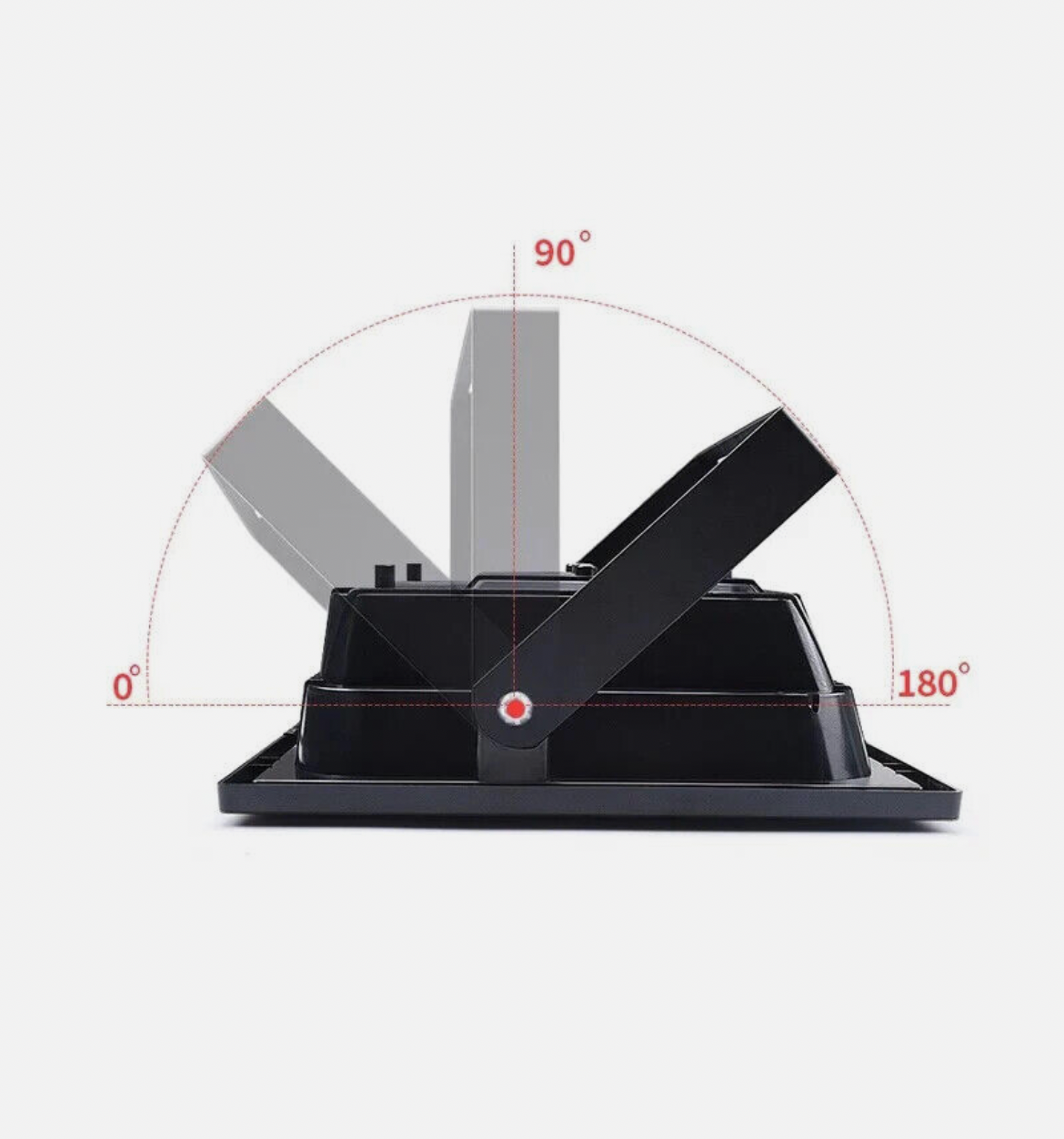 Faro Led 1200W Solare Crepuscolare IP67 Fotovoltaico