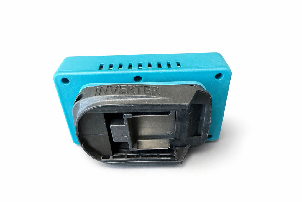 Inverter Portatile 21V → 220V con Batteria Inclusa – Presa Universale + USB con Display Digitale