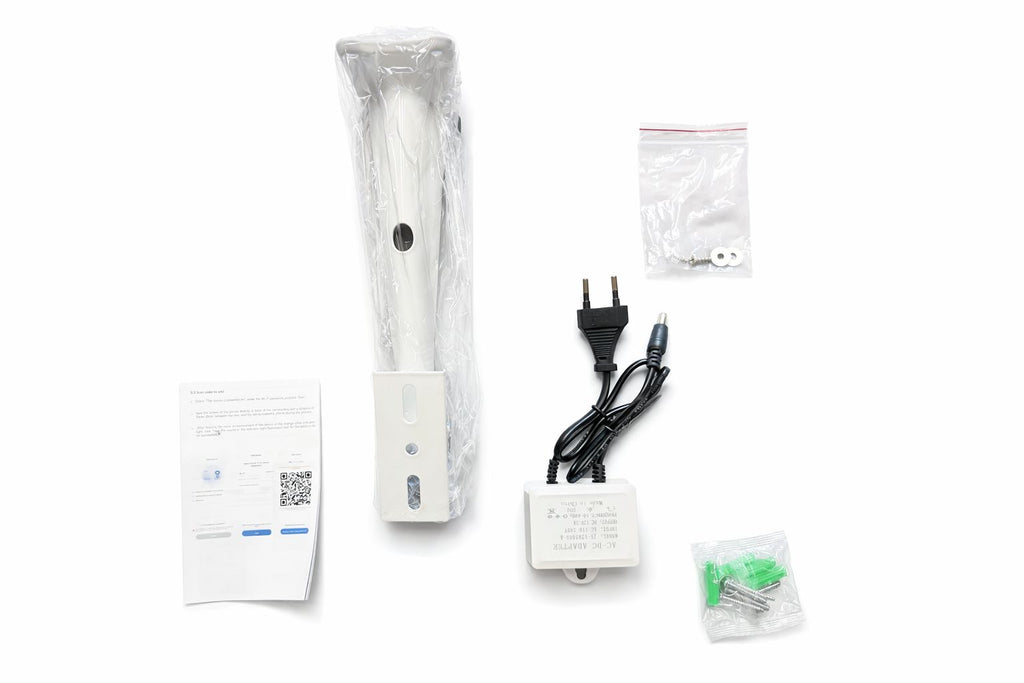 Telecamera di Videosorveglianza Wi-Fi 4 Lenti con App – Visione 360° e Rilevamento Movimento