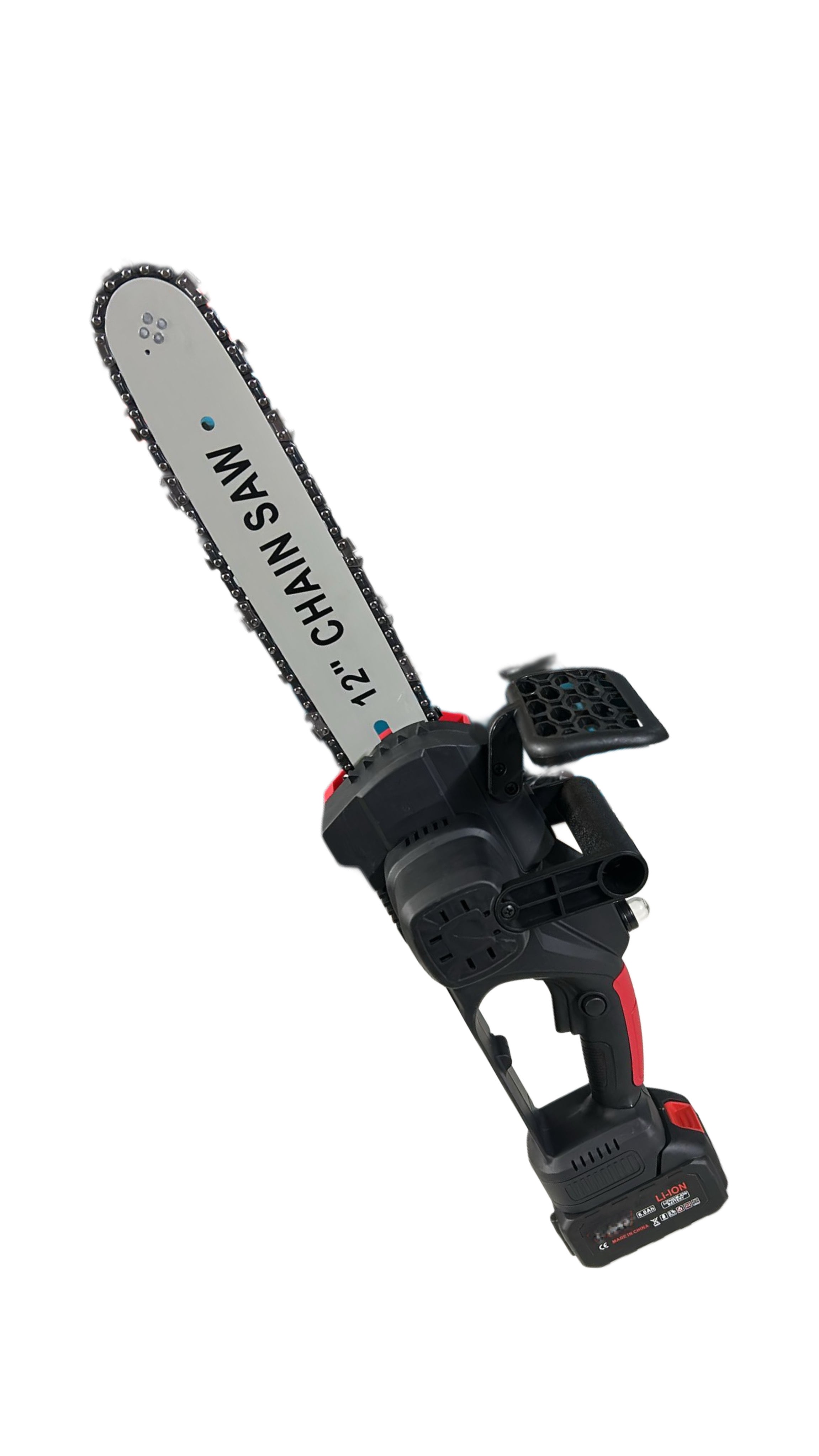 MOTOSEGA ELETTROSEGA 12” POLLICI DOPPIA BATTERIA 6000mAh , CARICATORE E VALIGETTA, DOPPIA IMPUGNATURA