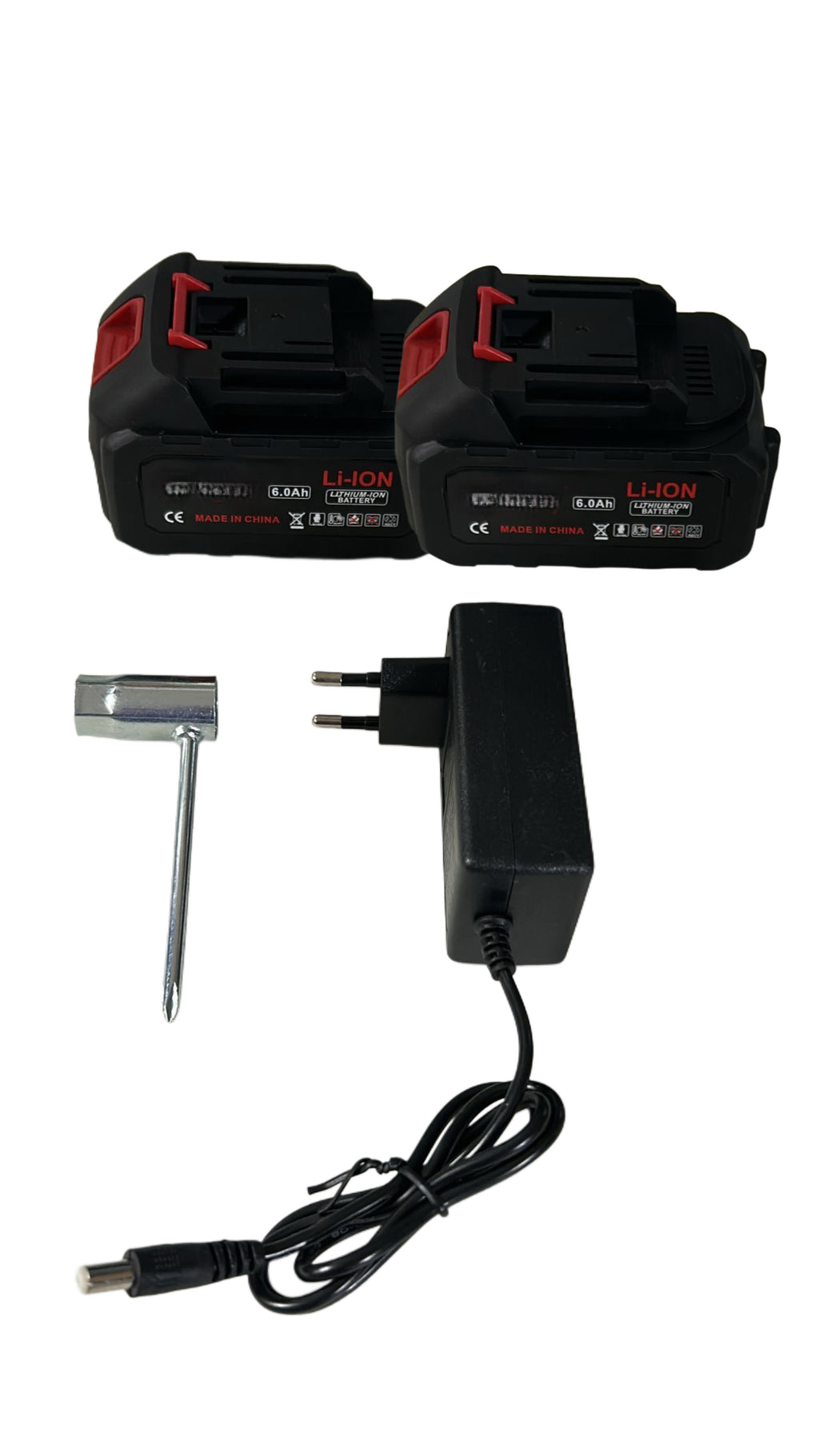 MOTOSEGA ELETTROSEGA 12” POLLICI DOPPIA BATTERIA 6000mAh , CARICATORE E VALIGETTA, DOPPIA IMPUGNATURA