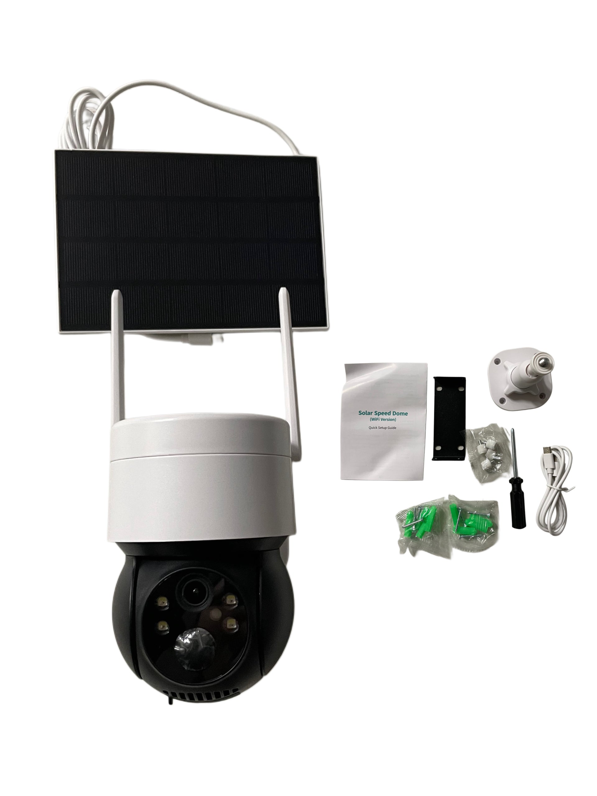 Telecamera Wireless Videosorveglianza Telecamera PTZ Wi-Fi Esterna 2024 - Videosorveglianza Full HD, App ICSEE, Zoom, Notturna Armadio Portascope Da Esterno - Foto 5