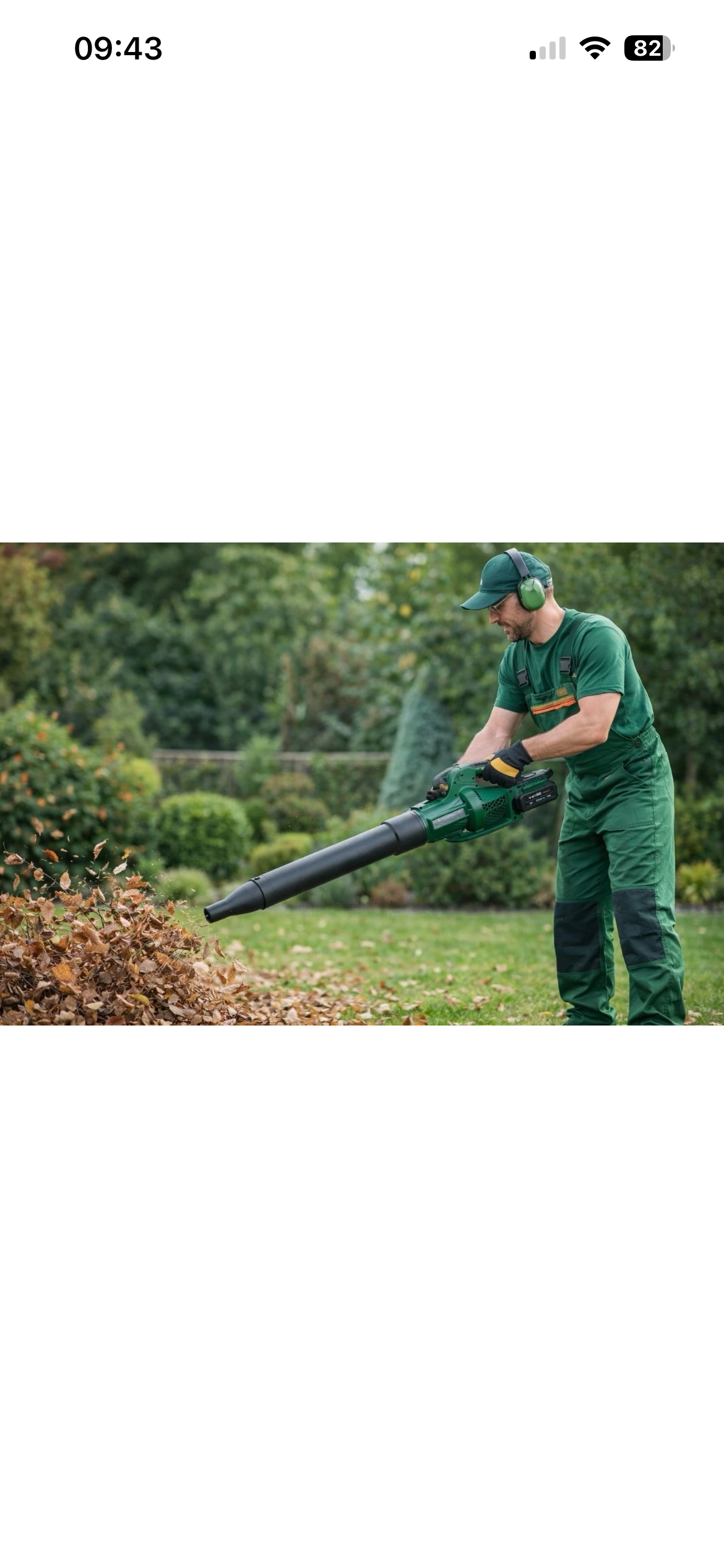 Soffiatore a Batteria Senza Fili 68V con 2 Batterie 5000mAh + Caricatore