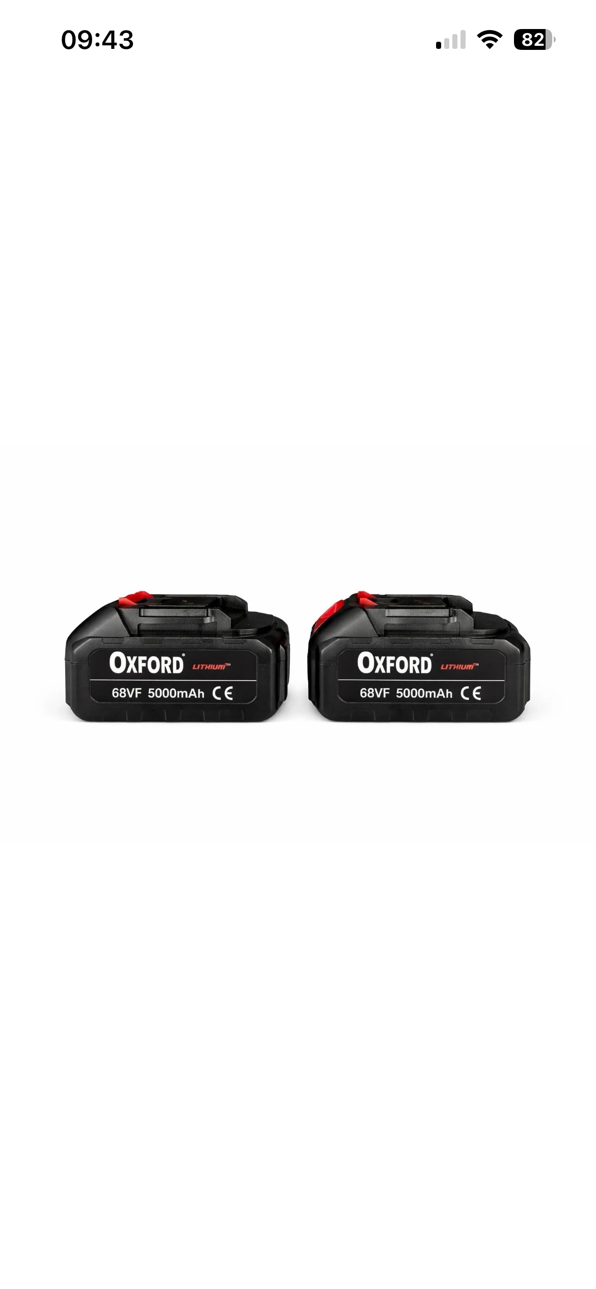 Soffiatore a Batteria Senza Fili 68V con 2 Batterie 5000mAh + Caricatore