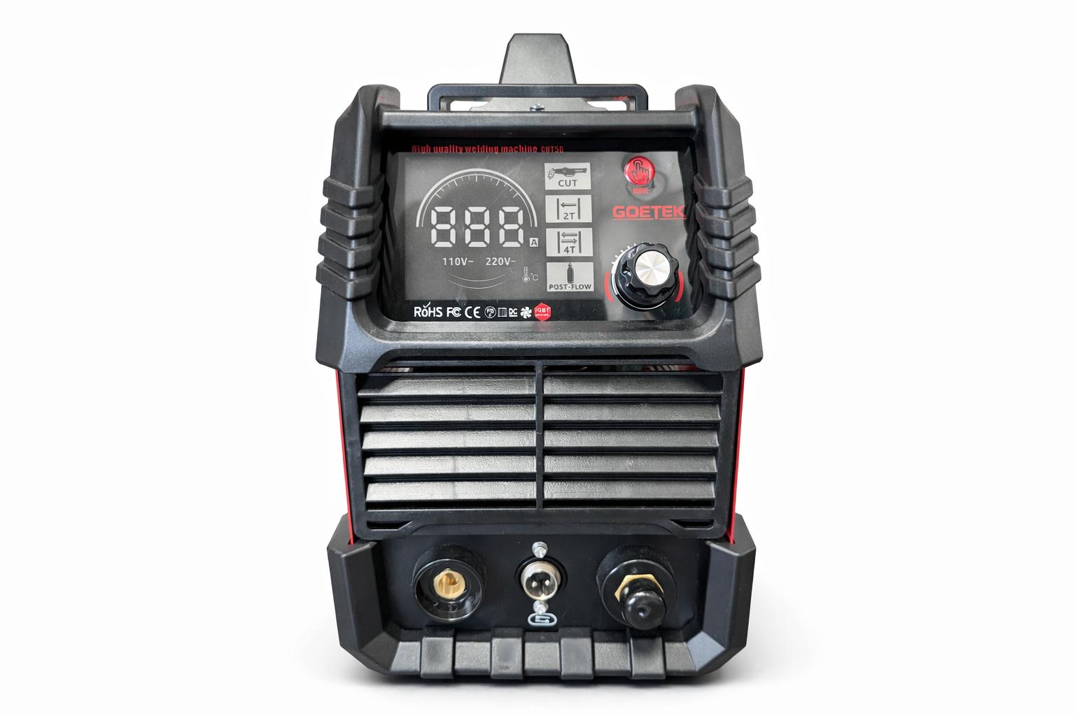 Taglia Ferro al Plasma CUT50 50A 220V con Torcia + Kit Completo – Taglio Acciaio/Alluminio