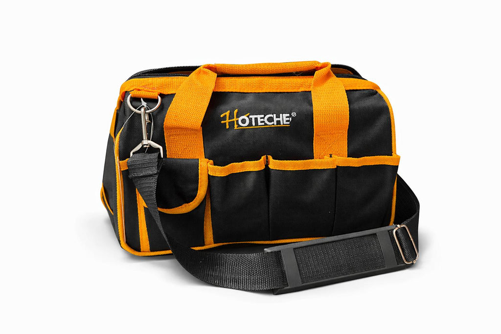 Borsa da Lavoro 35cm con 13 Tasche | Spalla e Maniglia | Tela Rinforzata