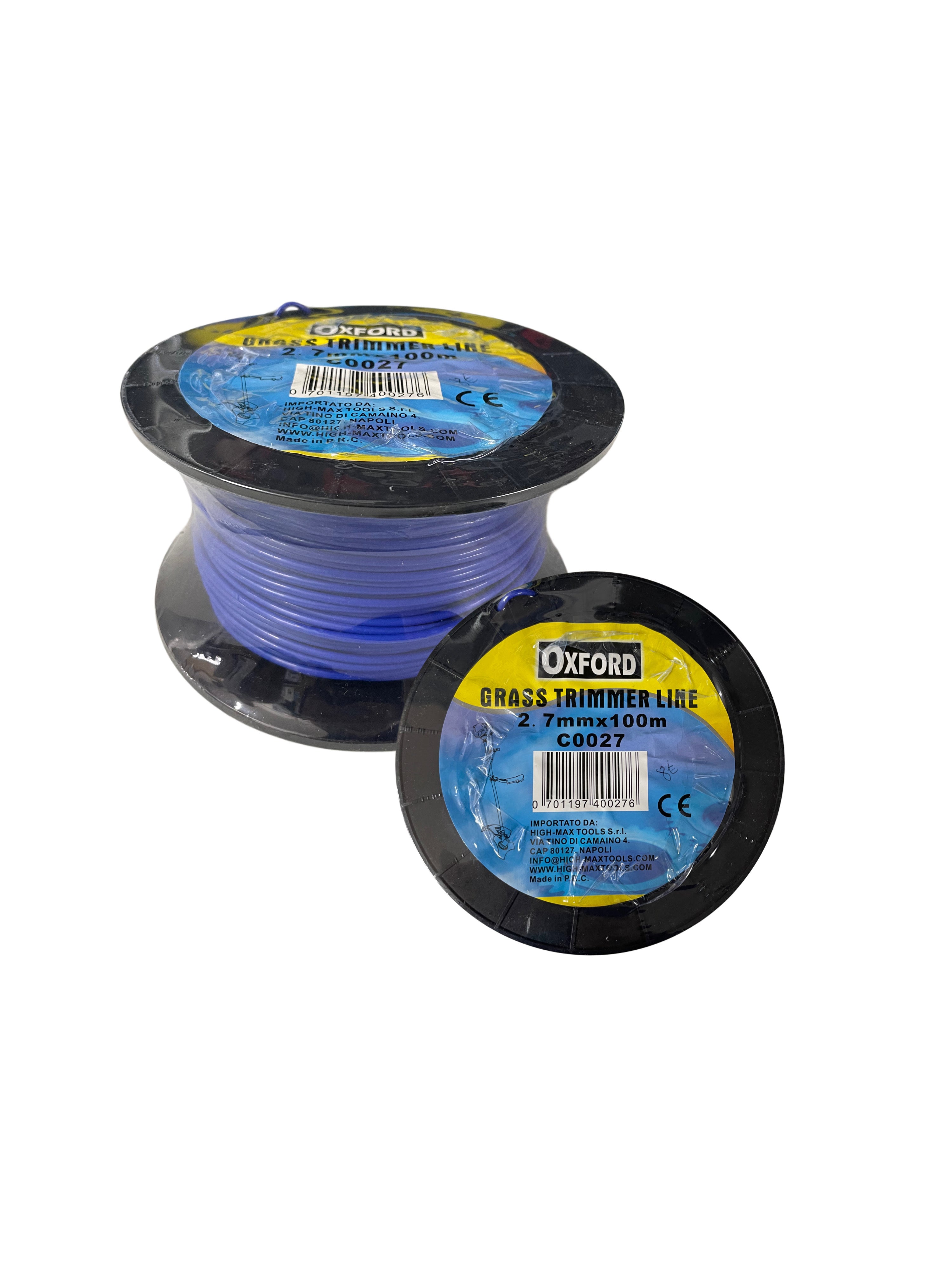 FILO DI RICAMBIO PER DECESPUGLIATORE, Bobina BATTI E VAI, CON FILO, TESTINA MULTIFILO MODELLO ROTONDO E QUADRATO