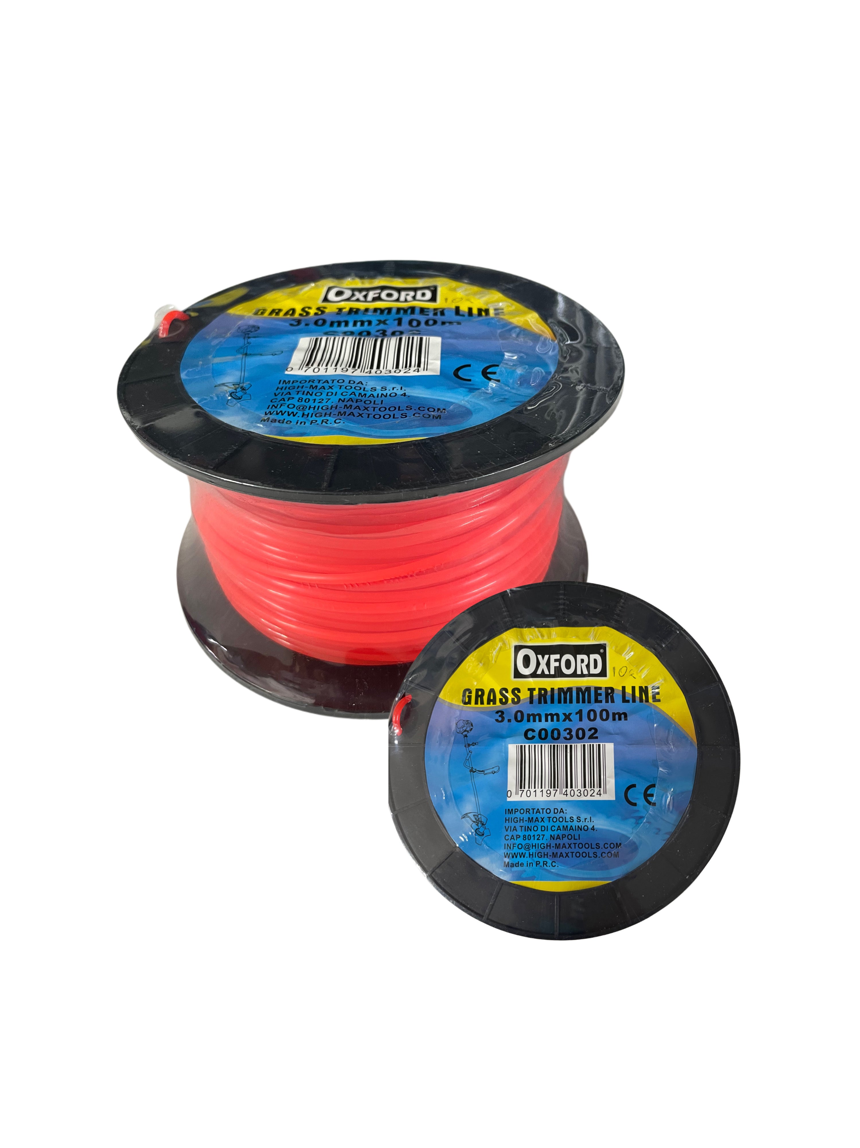 FILO DI RICAMBIO PER DECESPUGLIATORE, Bobina BATTI E VAI, CON FILO, TESTINA MULTIFILO MODELLO ROTONDO E QUADRATO