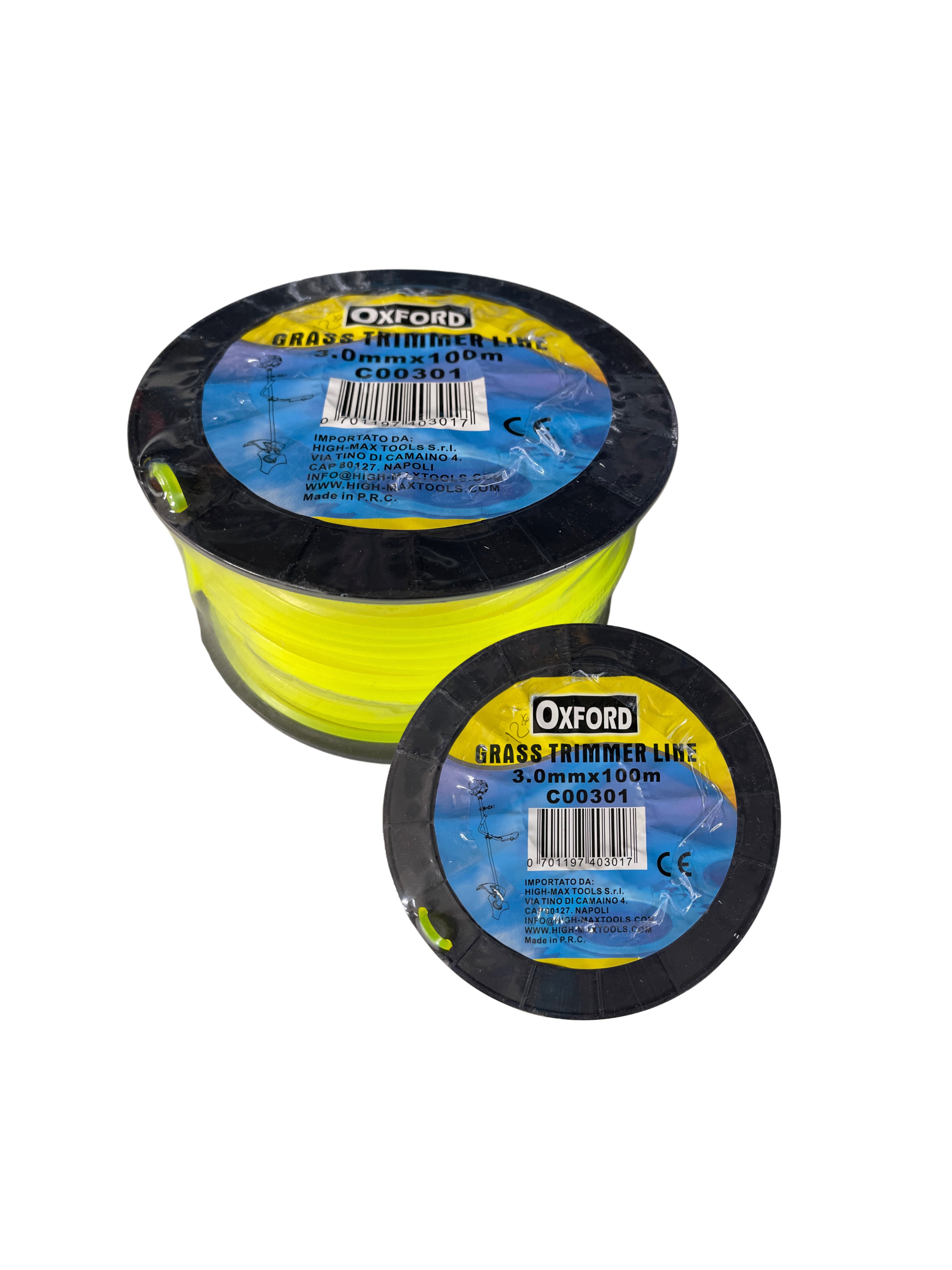 FILO DI RICAMBIO PER DECESPUGLIATORE, Bobina BATTI E VAI, CON FILO, TESTINA MULTIFILO MODELLO ROTONDO E QUADRATO