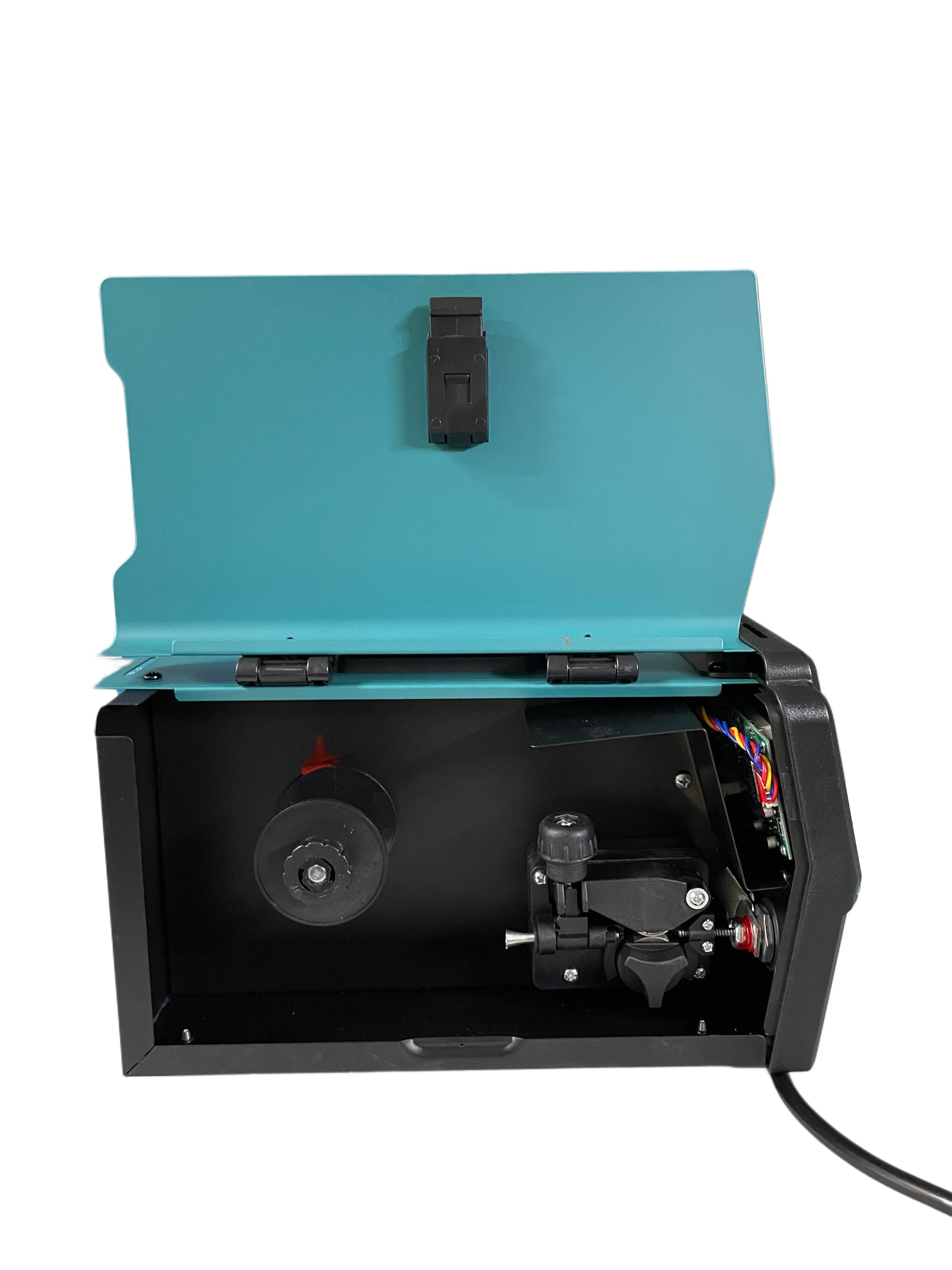 SALDATRICE 450A DOPPIA FUNZIONE MIG/MMA CON ACCESSORI E BOBINA DI FILO ANIMATO 0.8mm DIGITALE