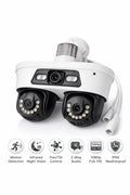 Telecamera WiFi Tripla Visione con Allarme e Controllo da Smartphone