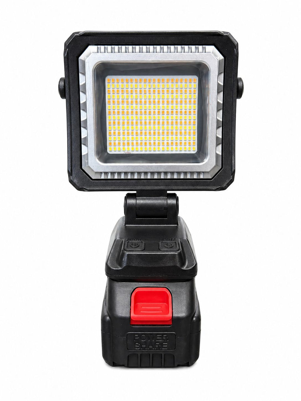 Faro LED Portatile Ricaricabile con Batteria + Caricatore | Luce Regolabile Fredda/Calda/Mix