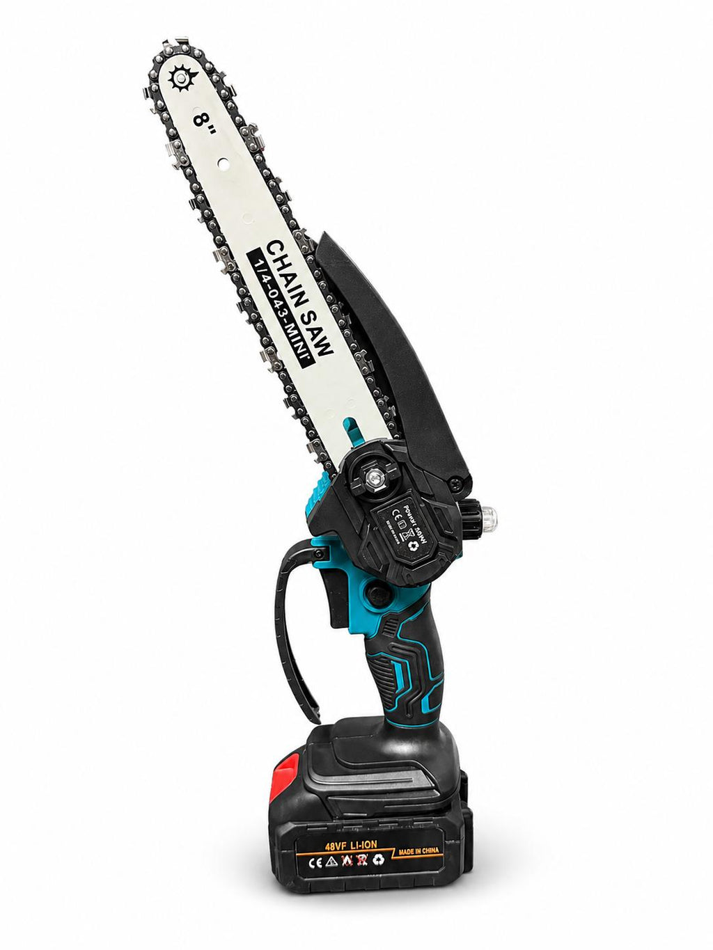 Motosega a Batteria 6”/8” con 2 Batterie + Caricatore | Potatura Elettrica Portatile
