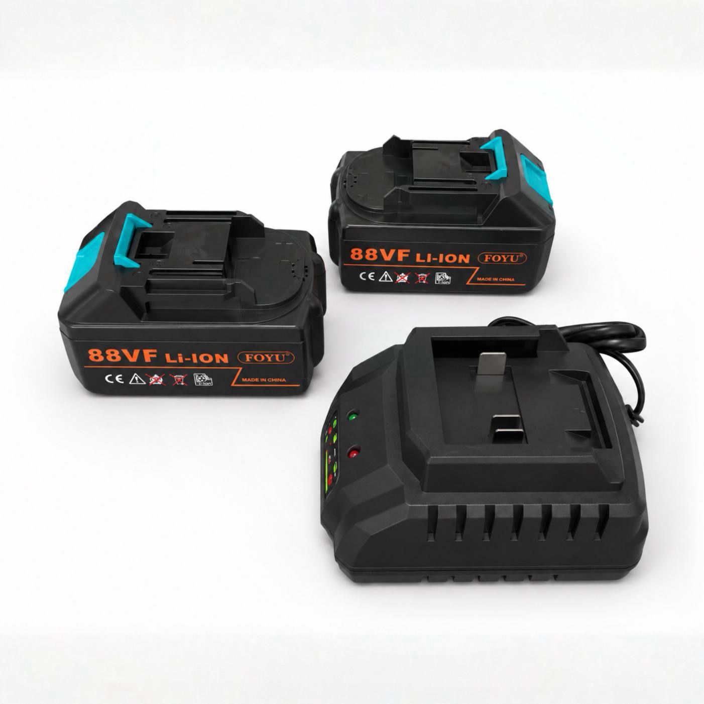 Soffiatore a 2 batterie da 88v