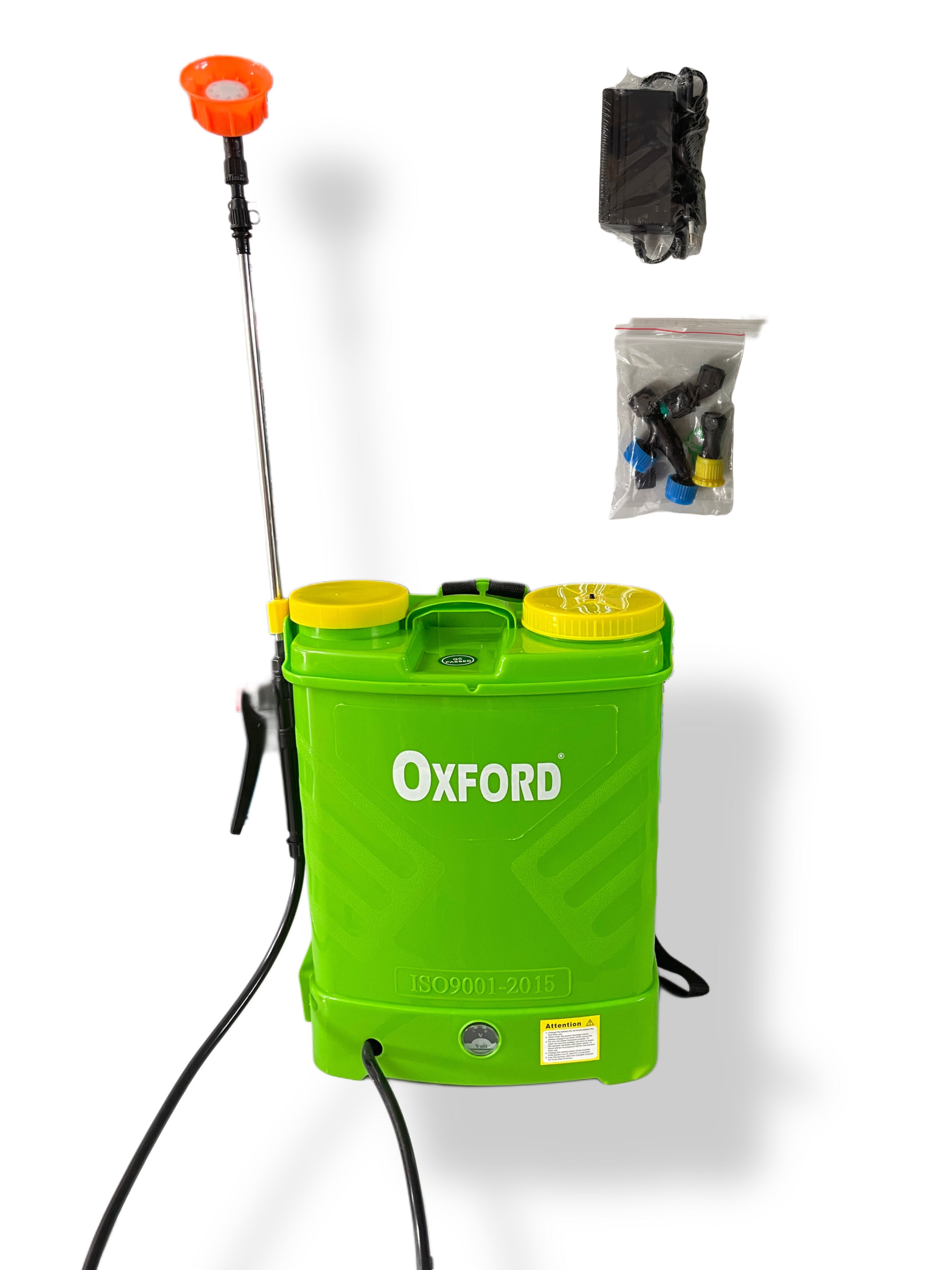 POMPA A SPALLA ELETTRICA BATTERIA IRRORATRICE NEBULIZZATORE SPRUZZINO 16 LT