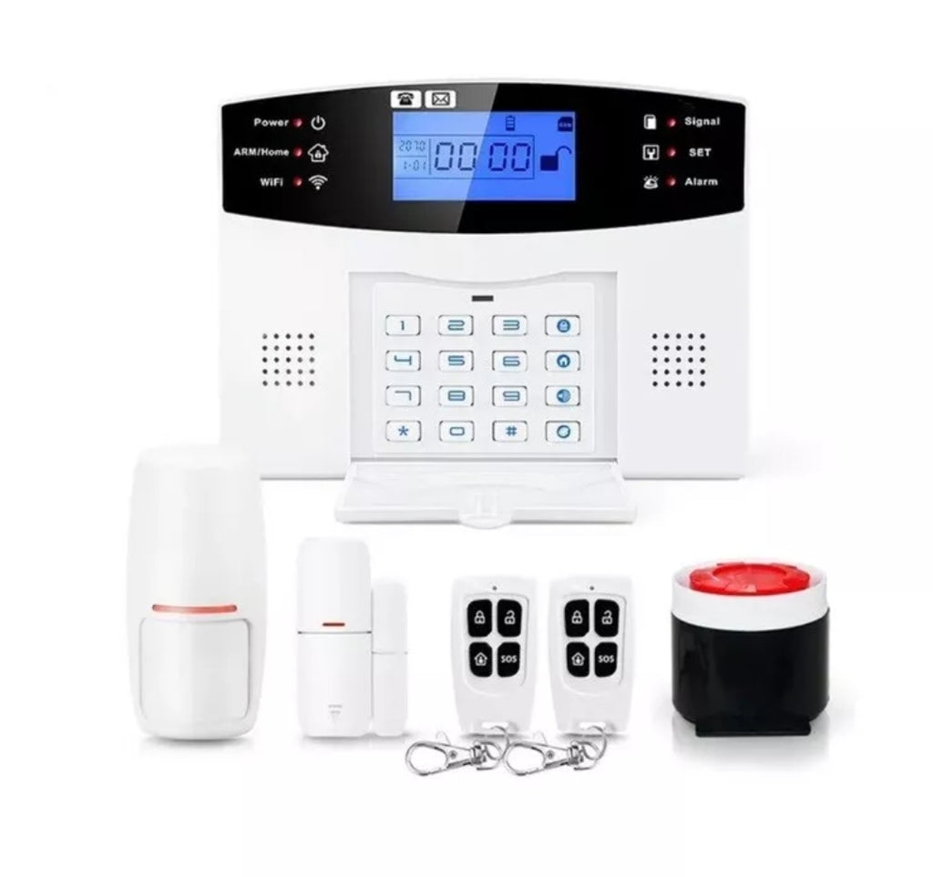 Kit Sistema Sicurezza Domestica con Allarme Intelligente WiFi GSM Applicazione