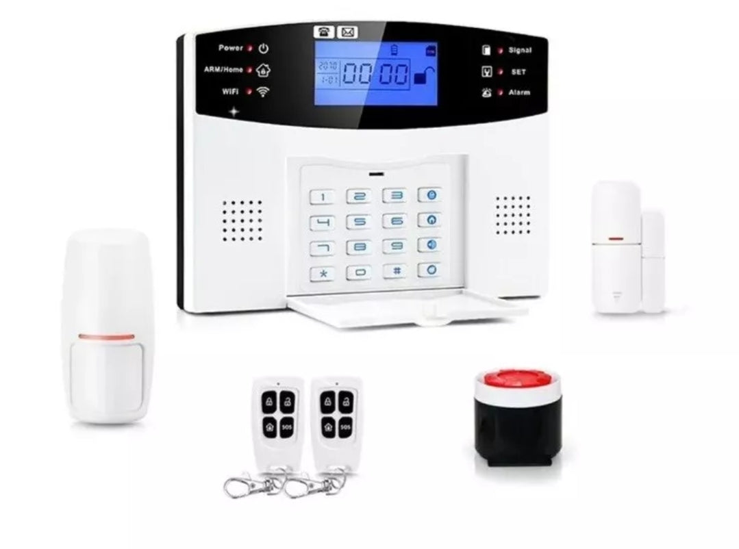Kit Sistema Sicurezza Domestica con Allarme Intelligente WiFi GSM Applicazione