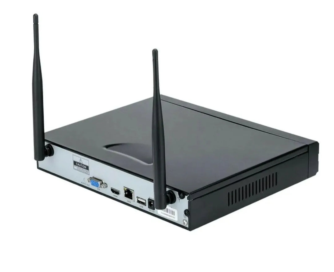 KIT VIDEOSORVEGLIANZA 5G 2 MP FULL WIFI HD IP 8 TELECAMERE NVR LAN REMOTO