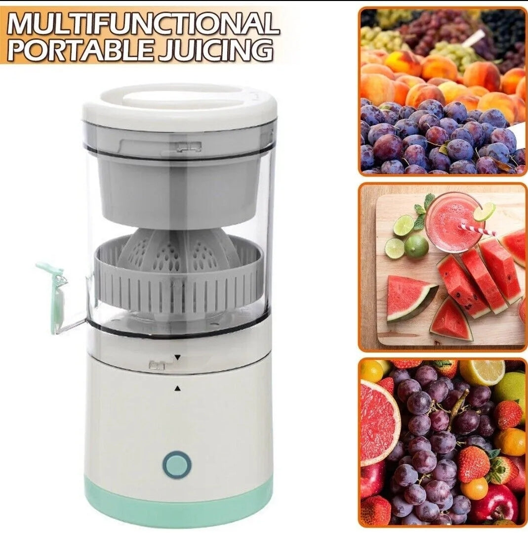 Spremiagrumi elettrico portatile ricaricabile a mani libere arancione limone