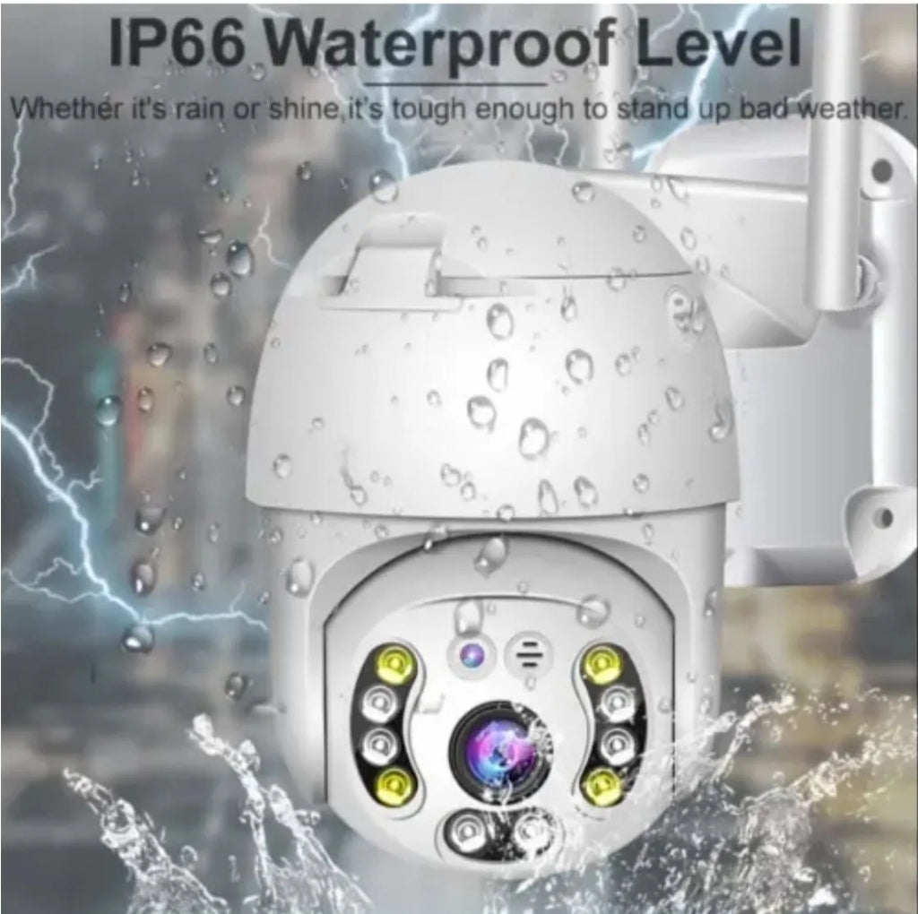 TELECAMERA intelligente ESTERNA 2022 WIRELESS APP ICSEE PTZ VIDEOSORVEGLIANZA WIFI FULL HD