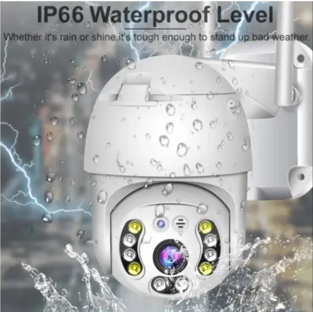 TELECAMERA intelligente ESTERNA 2022 WIRELESS APP ICSEE PTZ VIDEOSORVEGLIANZA WIFI FULL HD