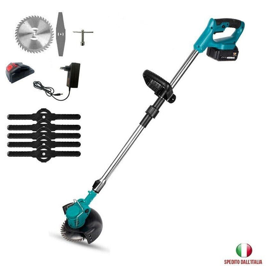 Decespugliatore a Batteria da 68v 6.0 Ah tagliaerba tagliabordi elettrico