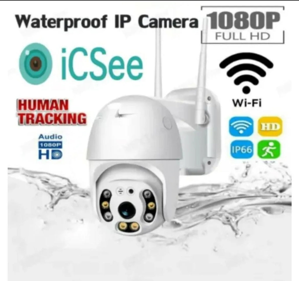 TELECAMERA intelligente ESTERNA 2022 WIRELESS APP ICSEE PTZ VIDEOSORVEGLIANZA WIFI FULL HD