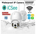 TELECAMERA intelligente ESTERNA 2022 WIRELESS APP ICSEE PTZ VIDEOSORVEGLIANZA WIFI FULL HD
