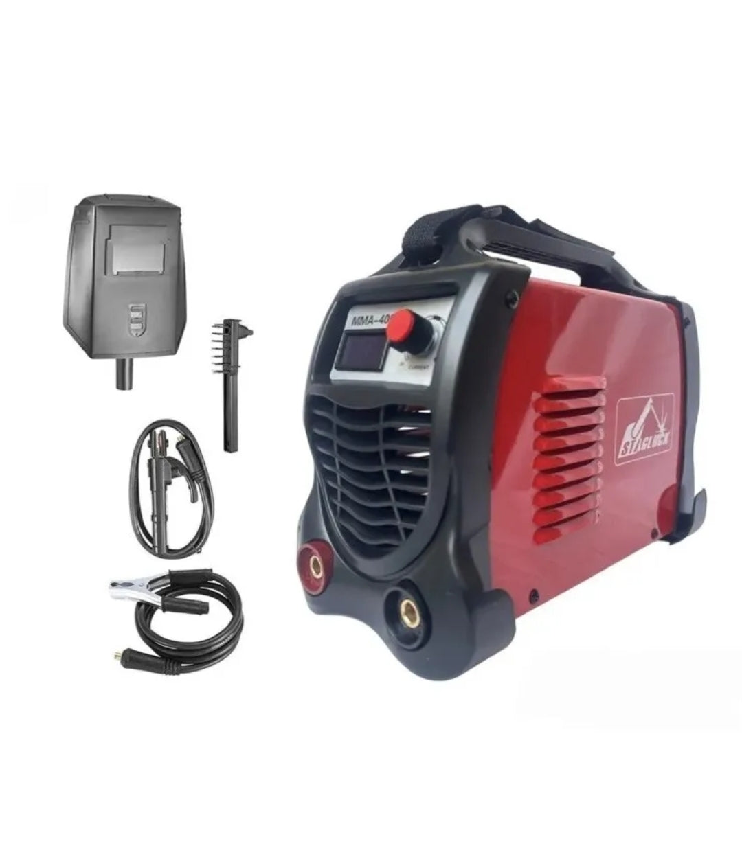 SALDATRICE A ELETTRODO ELETTRICA INVERTER SALDATURA 400 AMPERE + ACCESSORI