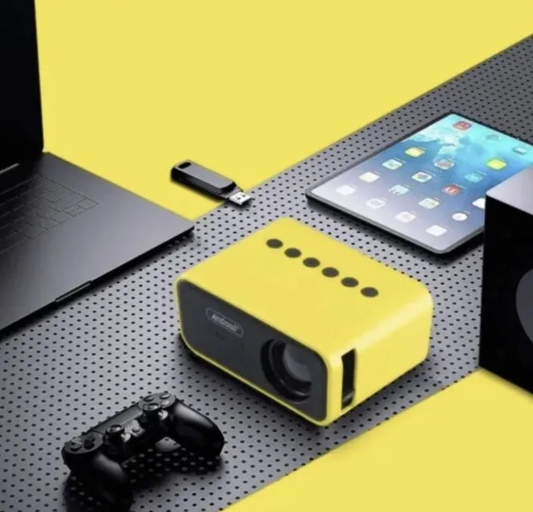 Mini Proiettore Led Ultra Hd Telecomando Videoproiettore Film Immagini Q-sf35