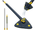Telescopico Triangolo Mop 360° Rotabile Spin Pulizia Mop Regolabile