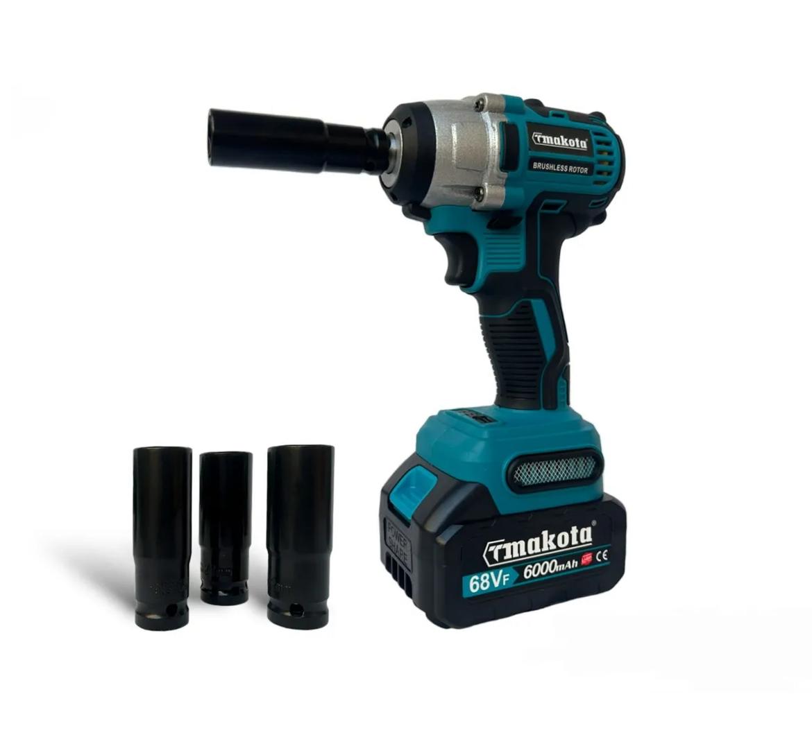 Kit 4 in 1 Trapano Avvitatore + Avvitatore a Impulsi + Smerigliatrice a Batteria+ torcia