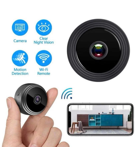 TELECAMERA WIFI MINI CAMERA SPIA 1080P HD VIDEOCAMERA DI SORVEGLIANZA MAGNETICA