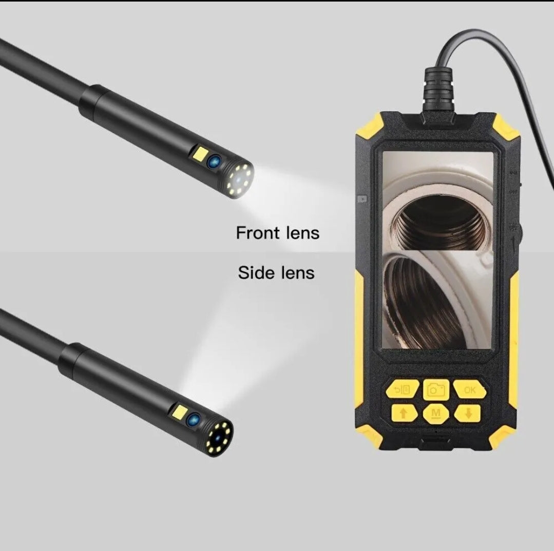 Telecamera Endoscopica con monitor doppia ispezione sonda 10M foto video Q-NK70
