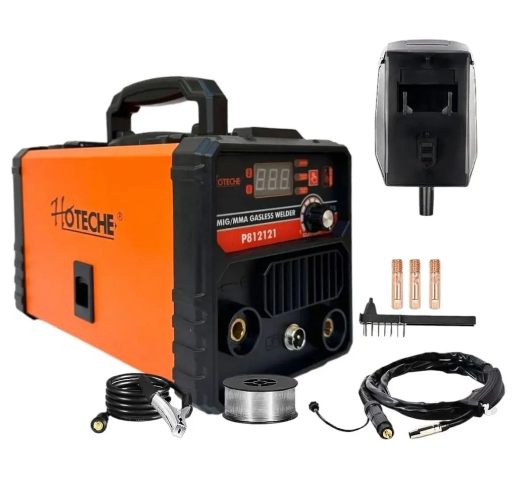 Saldatrice inverter 500A multifunzione MIG-MMA Filo continuo NO GAS + elettrodo