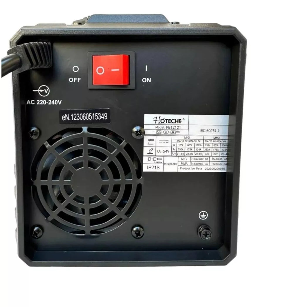 Saldatrice inverter 500A multifunzione MIG-MMA Filo continuo NO GAS + elettrodo