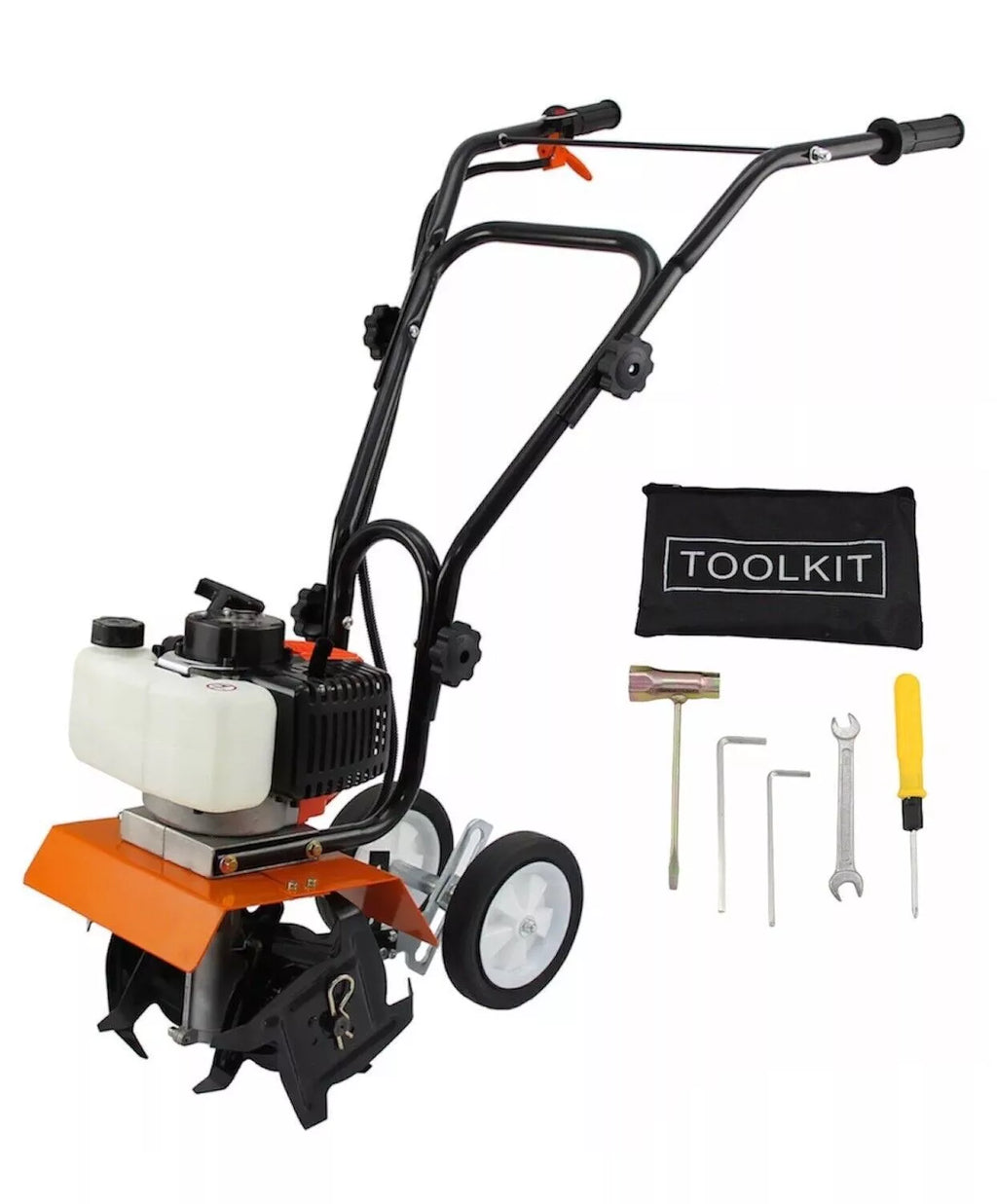 MOTOZAPPA MOTOCOLTIVATORE ZAPPATRICE MOTORE A SCOPPIO 2 TEMPI 63CC